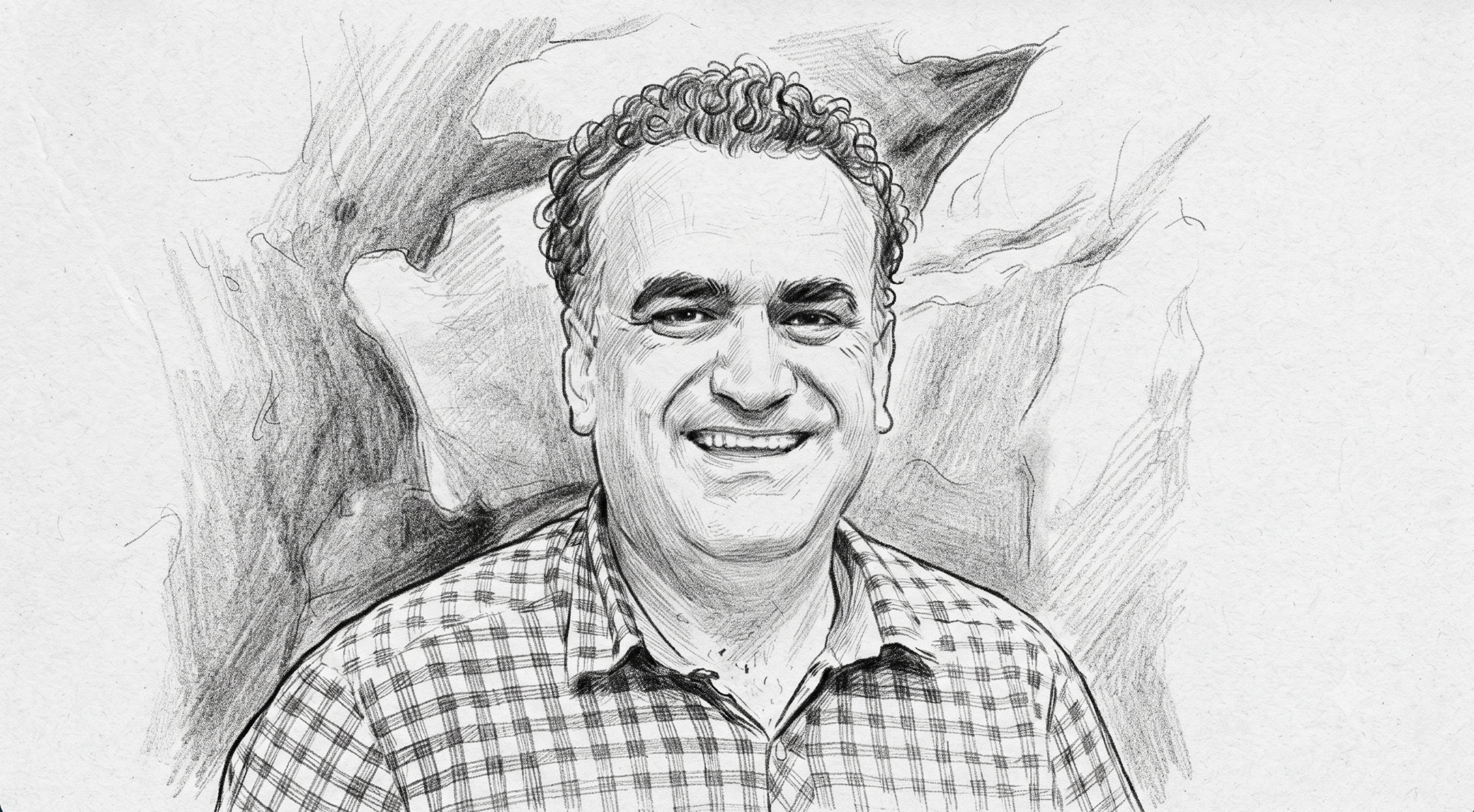 Rıfat Mertoğlu - Kara Kalem Portre